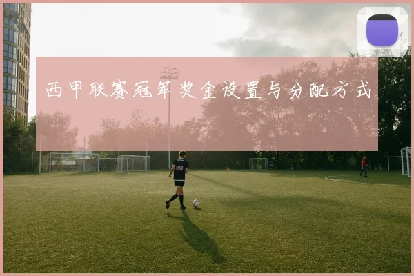 西甲联赛冠军奖金设置与分配方式